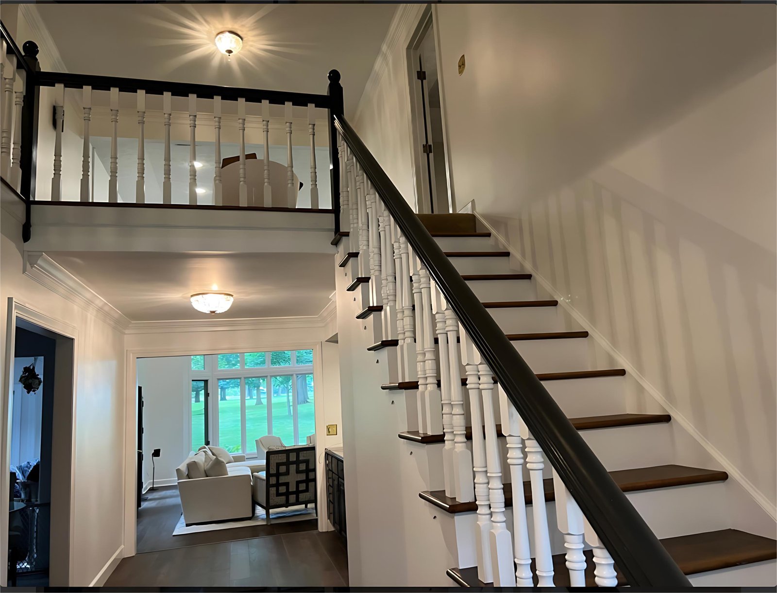 Interior painting - living room